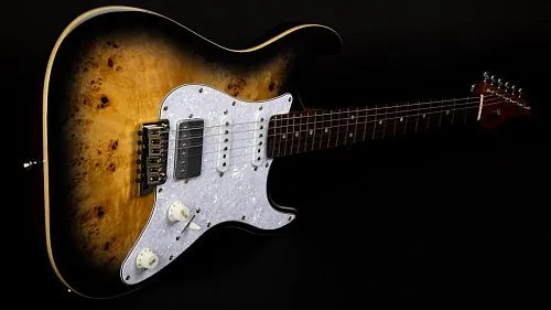 JET JS-450Q TBR Электрогитара, Stratocaster.