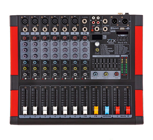 ZTX audio Pro 6.1Fx Микшерный пульт.